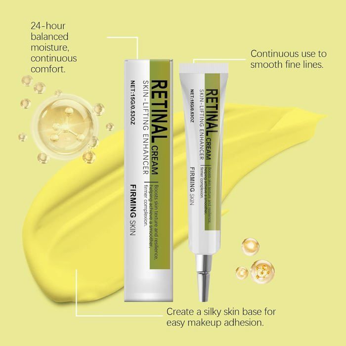 Sueros reafirmantes Retinal Shot, Retinal Shots para rostro y ojos, Crema reafirmante para el contorno de ojos