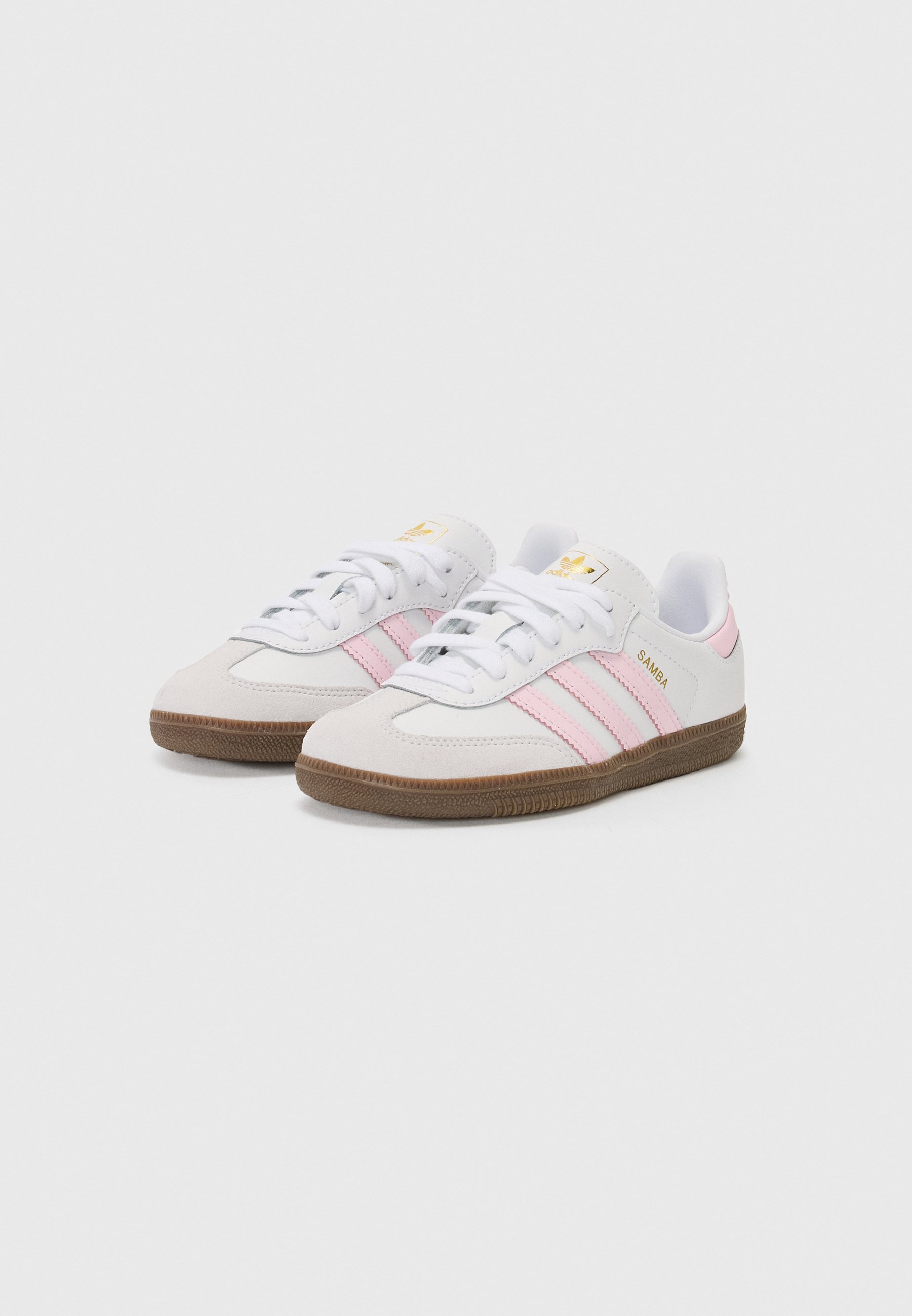 adidas Originals SAMBA OG UNISEXE - Baskets - blanc/rose transparent/gomme