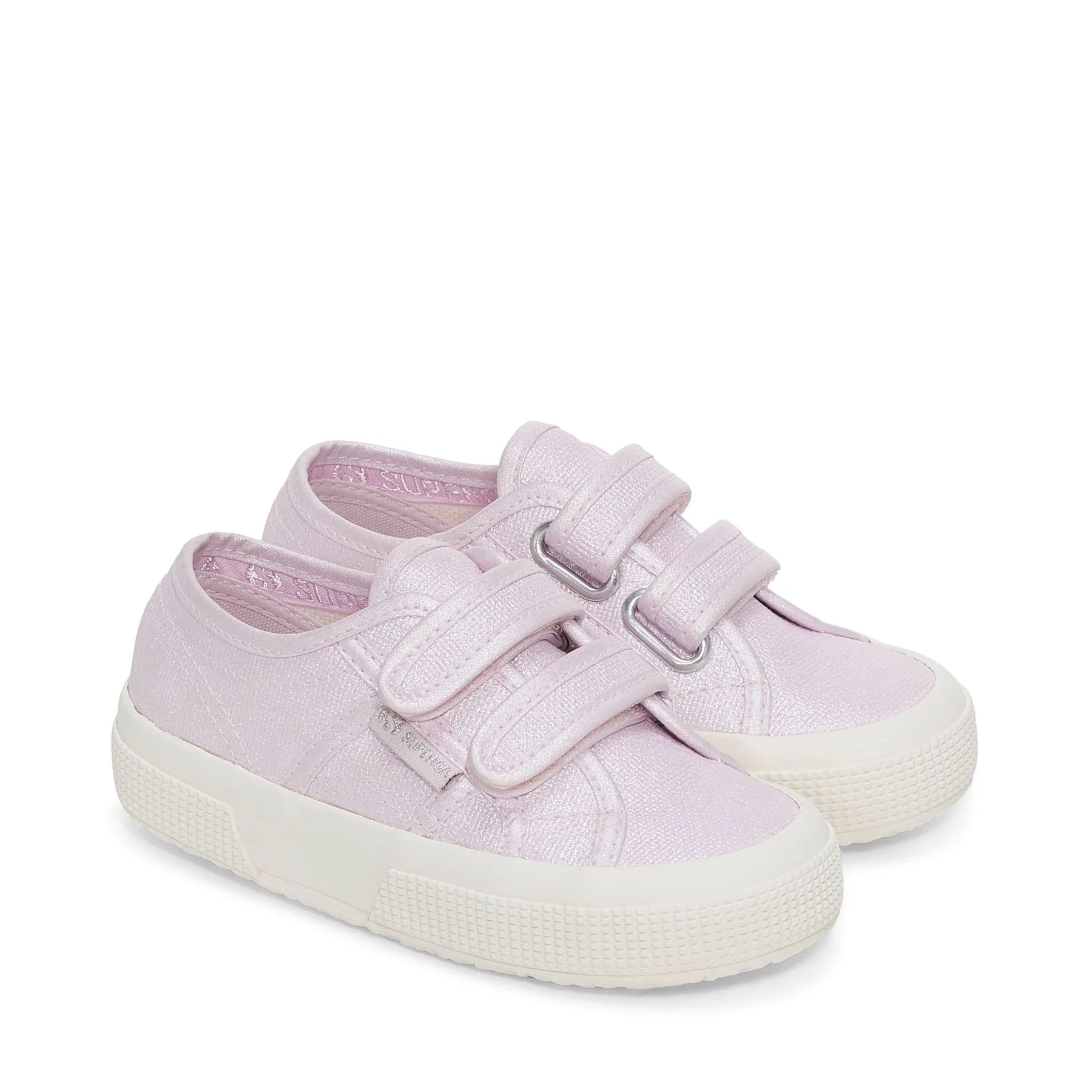 2750 KIDS STRAPS PEARL MATTE CANVAS-VIOLET LILLA-FAVORIO