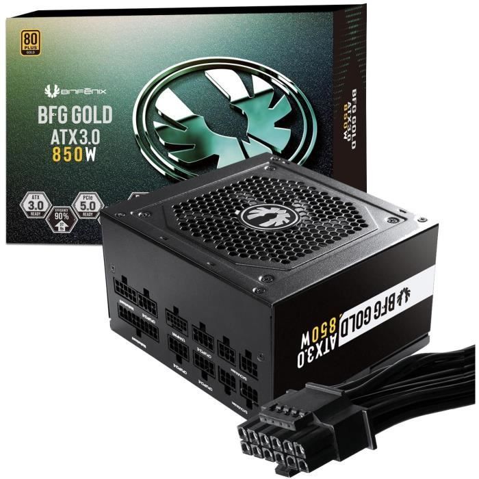 BITFENIX BFG GOLD 850W (80+ Gold) ATX 3.0 - PC-Netzteil - 850W