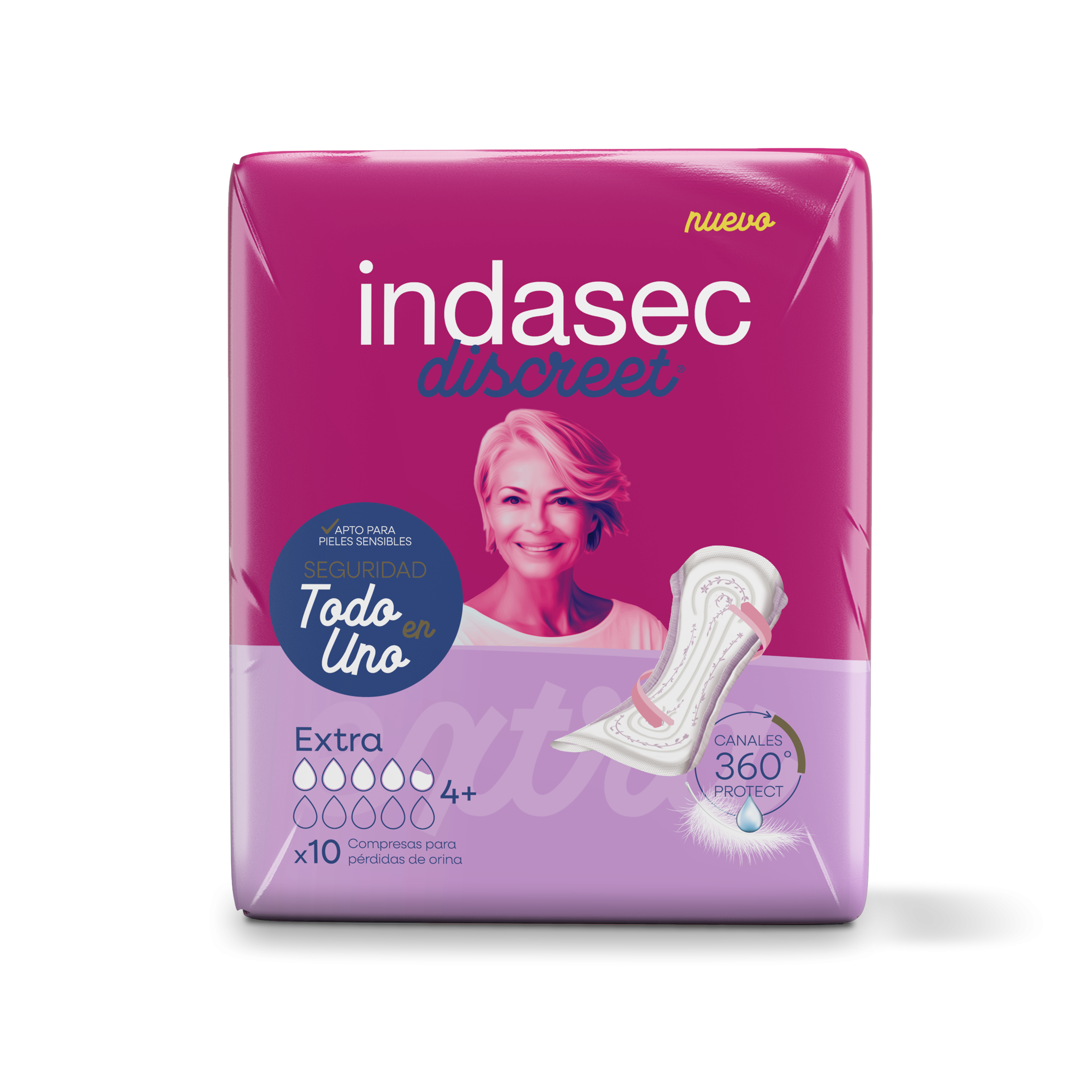 Indasec Discreet Extra higijenski ulošci Dezinfekcijski ulošci
