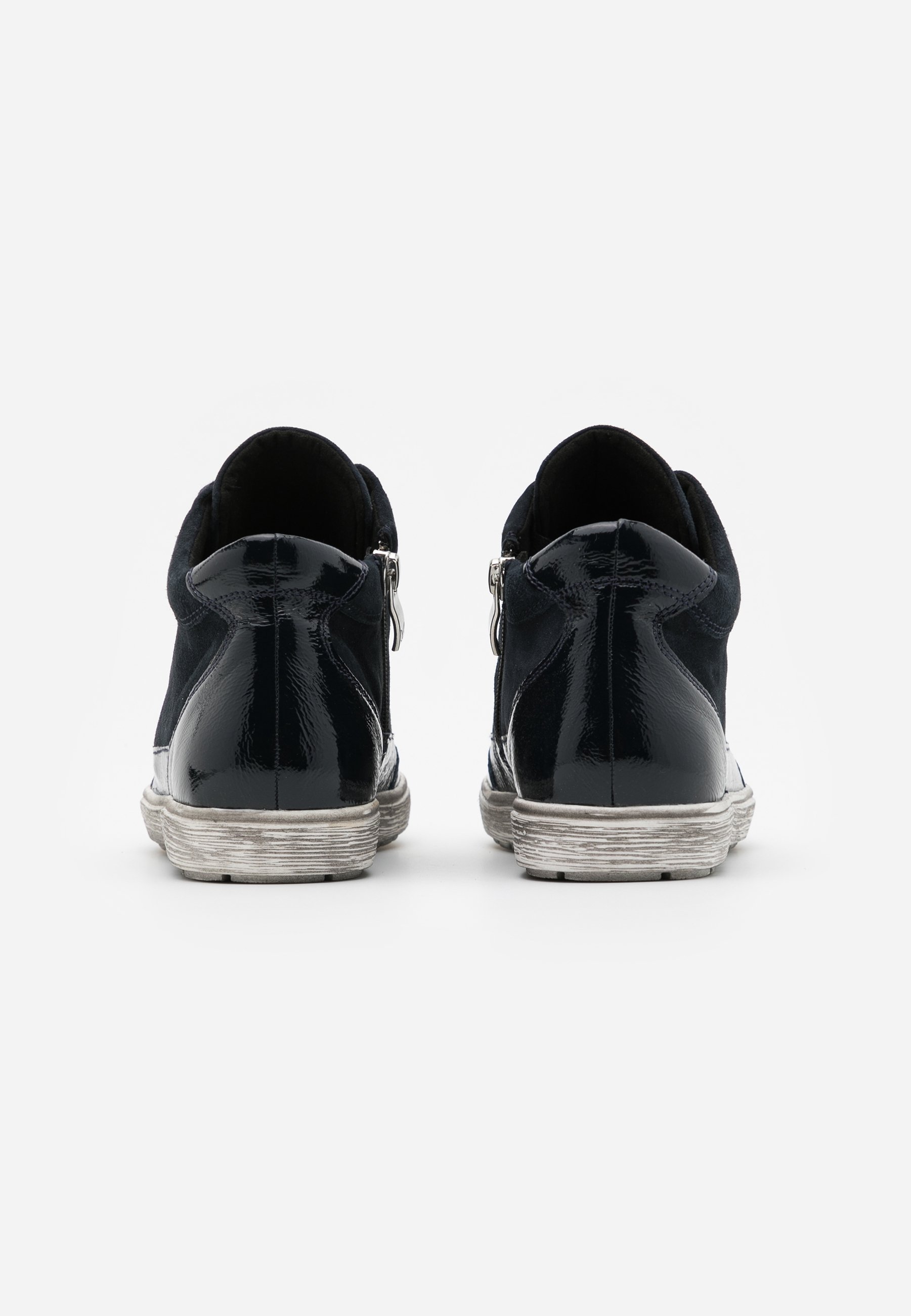 Caprice hoge sneakers - donkerblauw