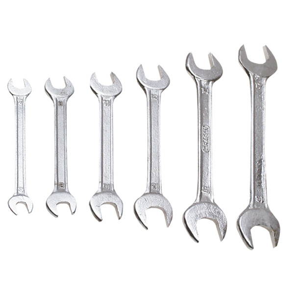 Klucze płaskie dwustronne 6 szt. TOP TOOLS 35D255