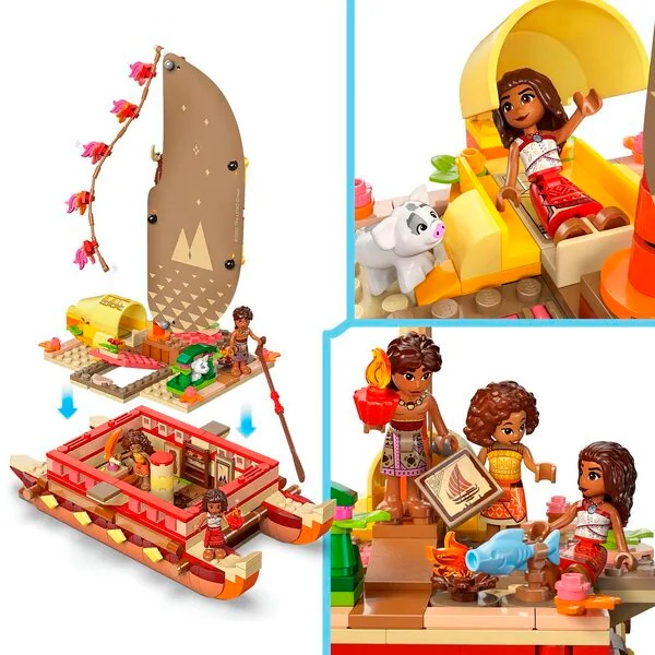 LEGO Disney Princess 43270 Vaianina avanturistička igra