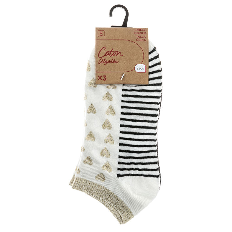 Calcetines y medias amarillas para mujer