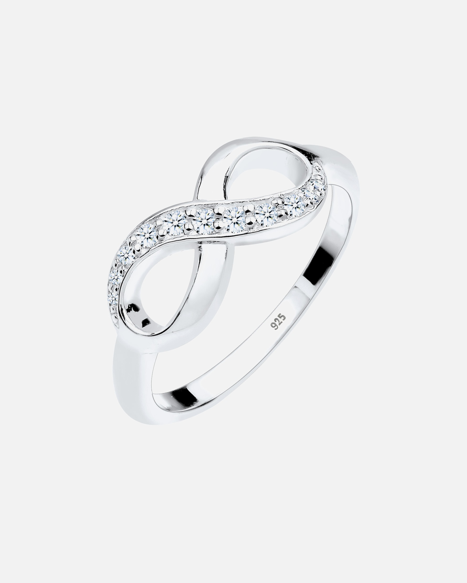 Elli DIAMONDS Infinity Diamant 0.125 ct. Geschenkidee 925 Silber