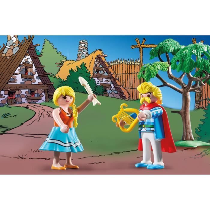 PLAYMOBIL 71827 Le banquet du village et personnage, Astérix, Personnages de la BD Astérix, 159 pièces, Dès 5 ans