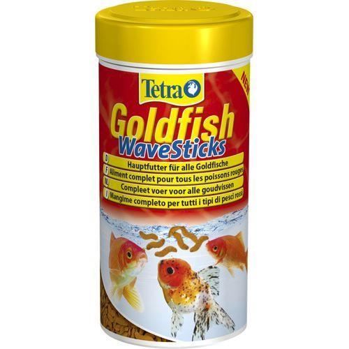 Goldfischfutter – TETRA – Goldfish Wave Stick – 100 ml – Schwimmende Sticks – Pflanzliche Zutaten