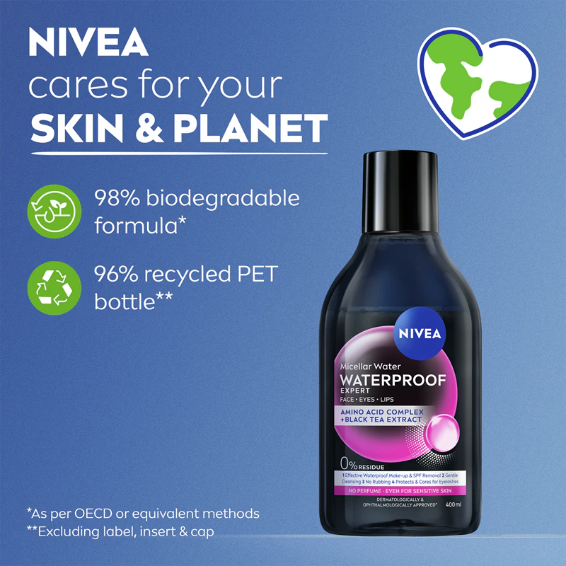 NIVEA Micellar Waterproof - Fluido micelar bifásico