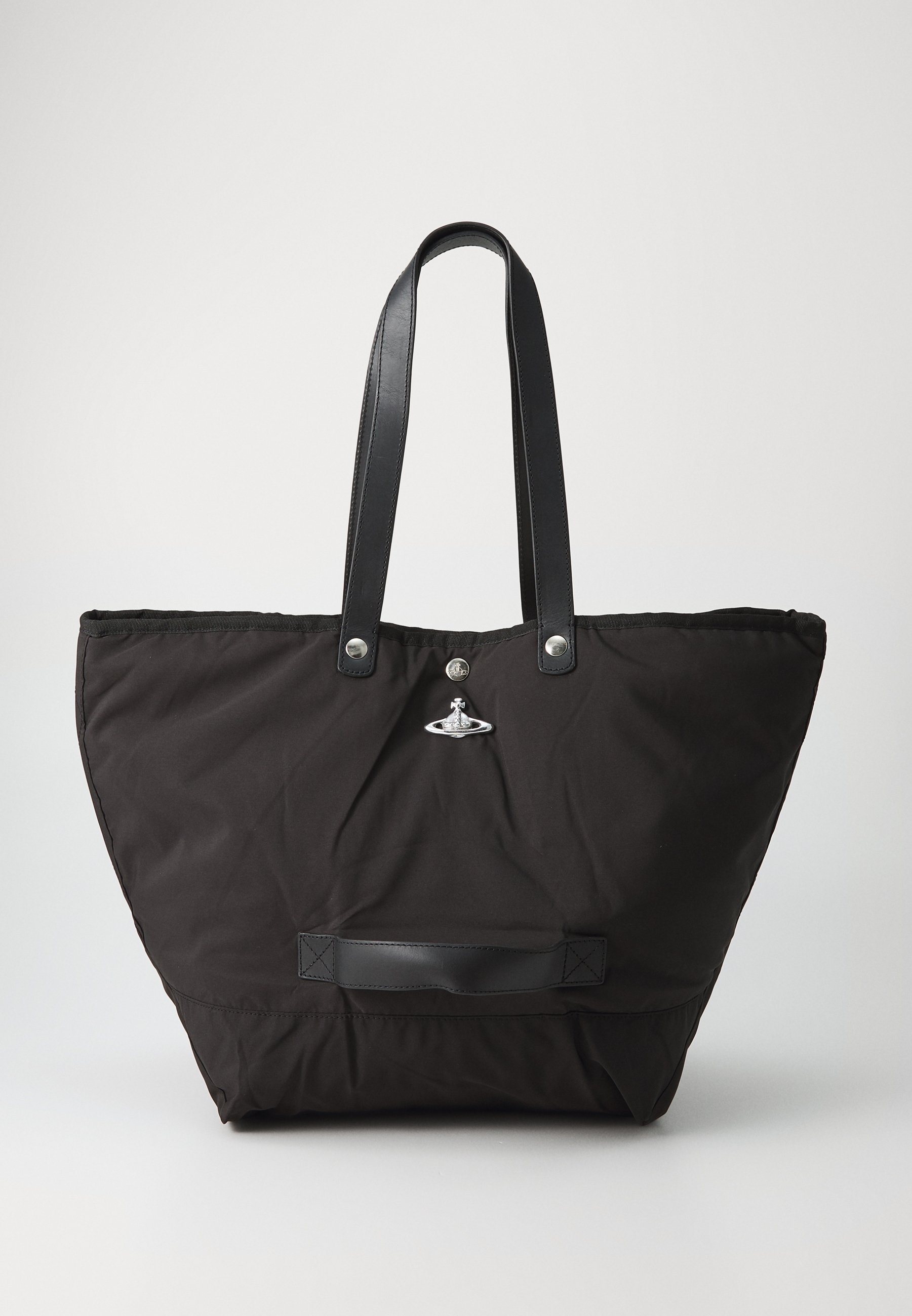 Vivienne Westwood UTILITY - Tote bag - zwart/zilverkleurig