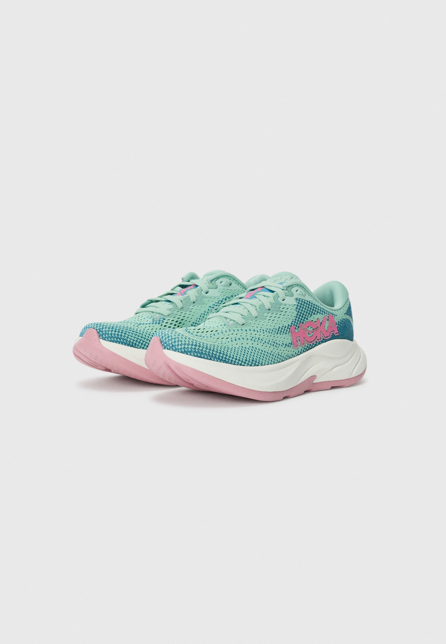 HOKA RINCON 4 - Chaussures de running sur route - jadeite/bleu alpin