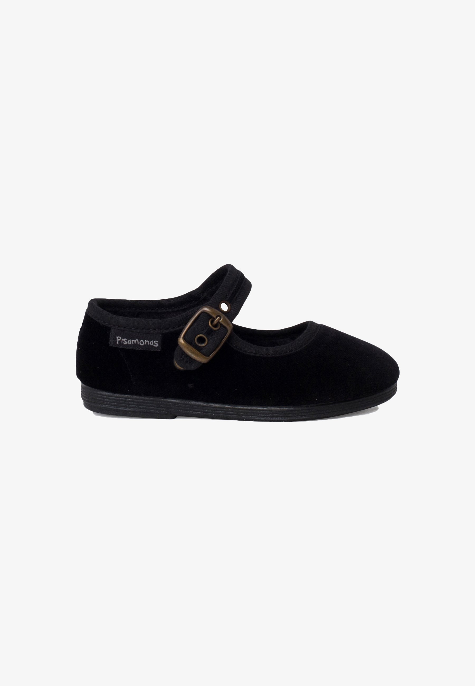 Sapatinhos de bebê Pisamonas - preto