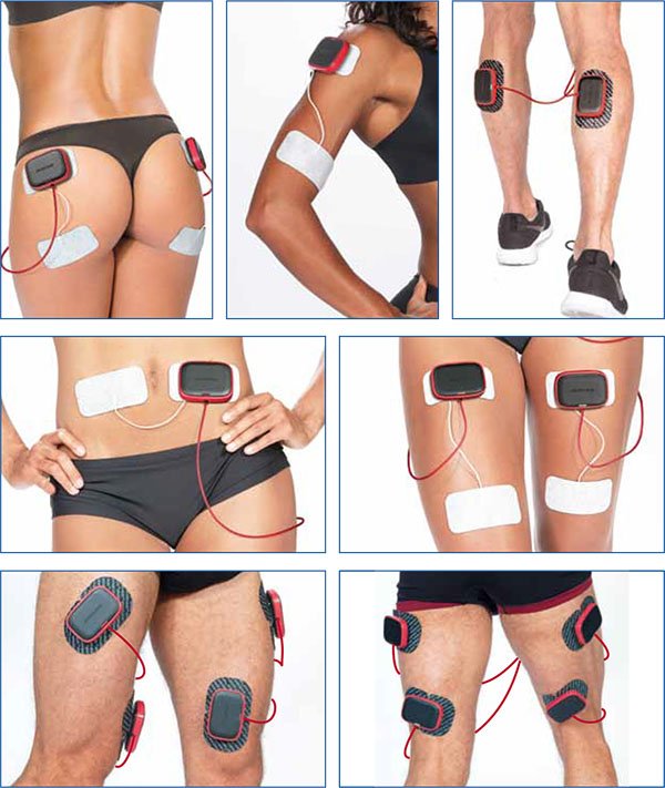 Multisport Pro muskuļu elektrostimulators 4 kanāli 14 programmas Sport-elect