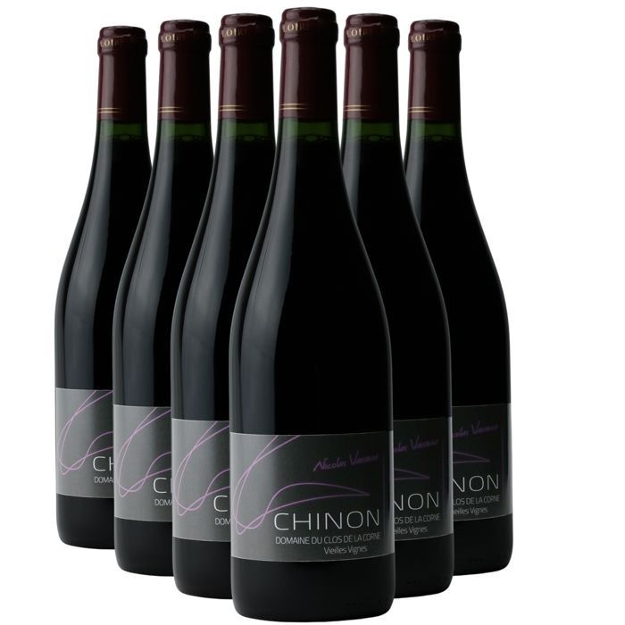 Domaine du Clos de la Corne - Nicolas Varanne  Chinon Vieilles Vignes 2023 - Vin Rouge du Val de Loire (6x75cl).