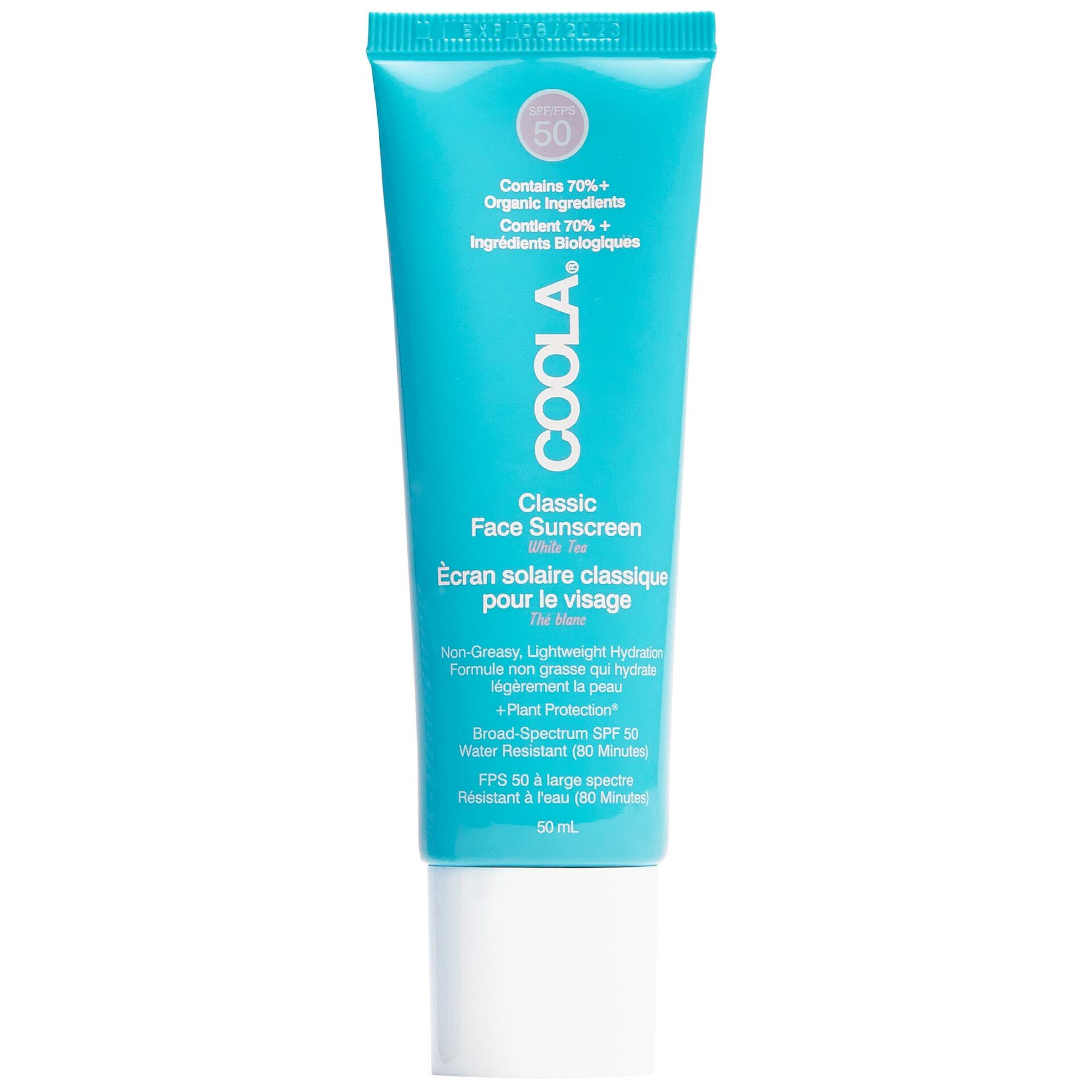 Cremă de față Classic Sport SPF50 cu ceai alb 50 ml - COOL