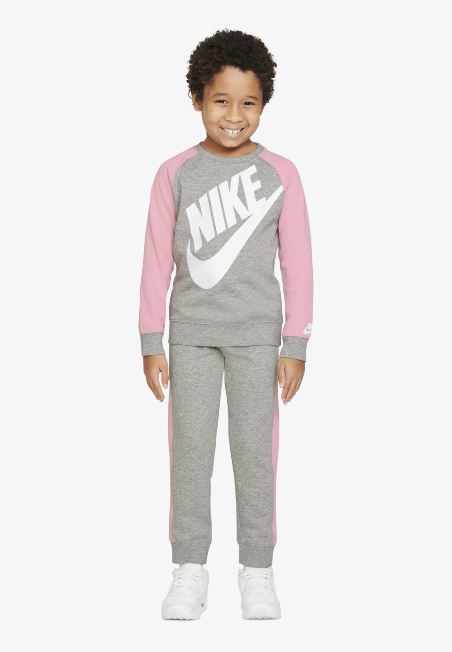 Tuta Nike Sportswear FUTURA CREW SET - Grigio scuro mélange