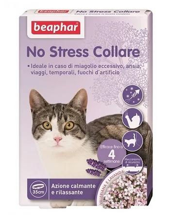 Coleira antiestresse para gatos