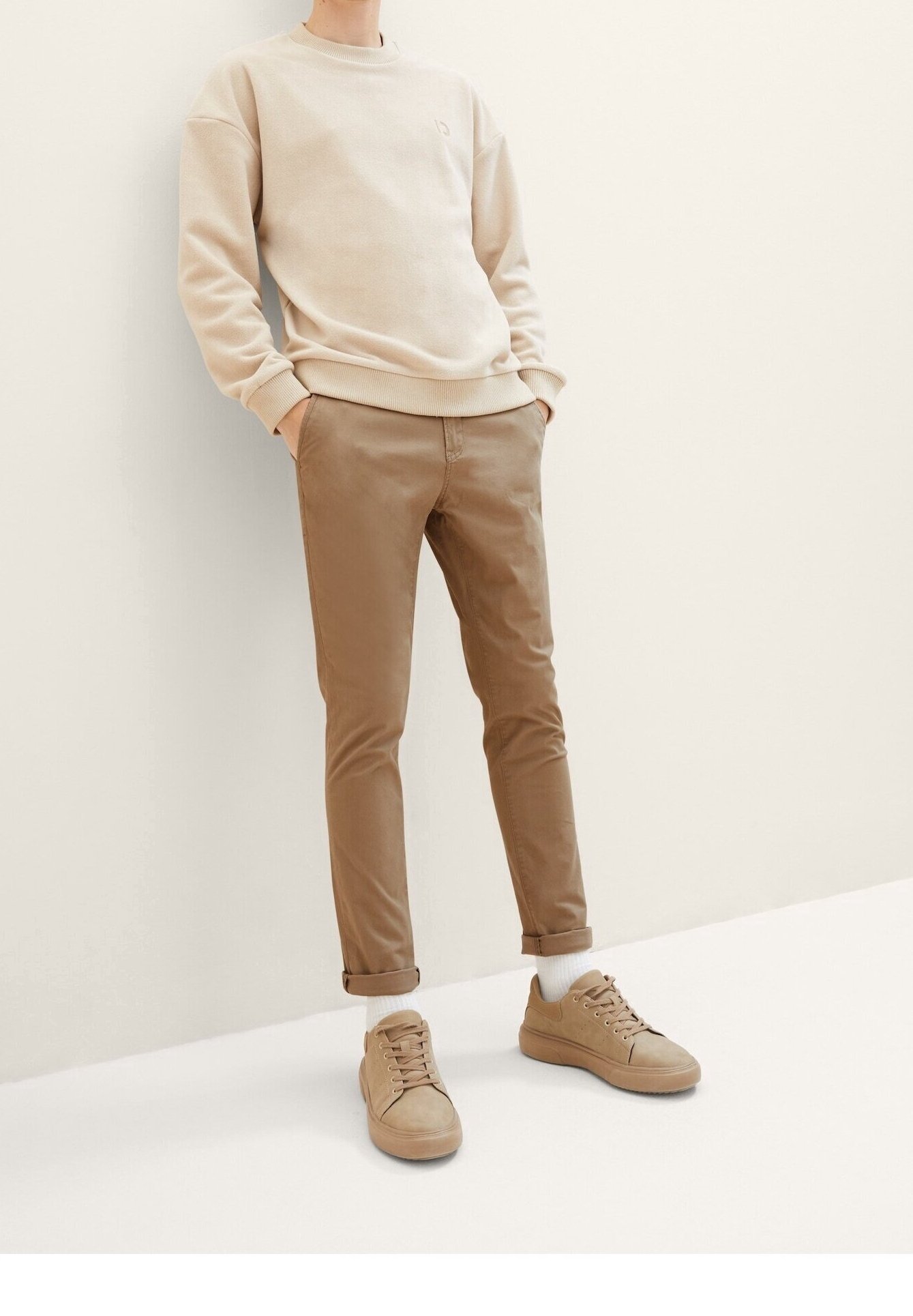 TOM TAILOR DENIM Chinos - beige