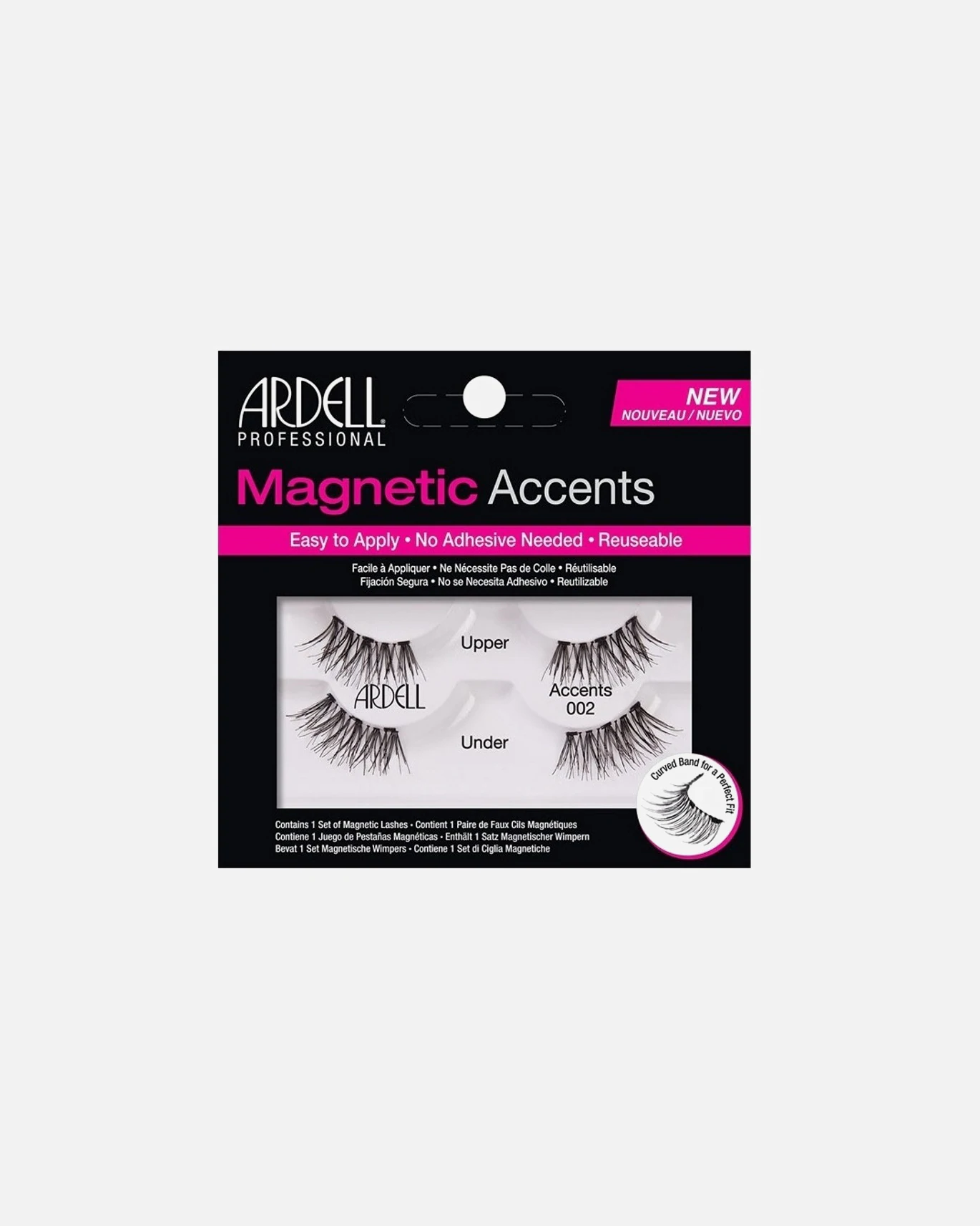 Ardell Faux-cils magnétiques double franges Accents 002