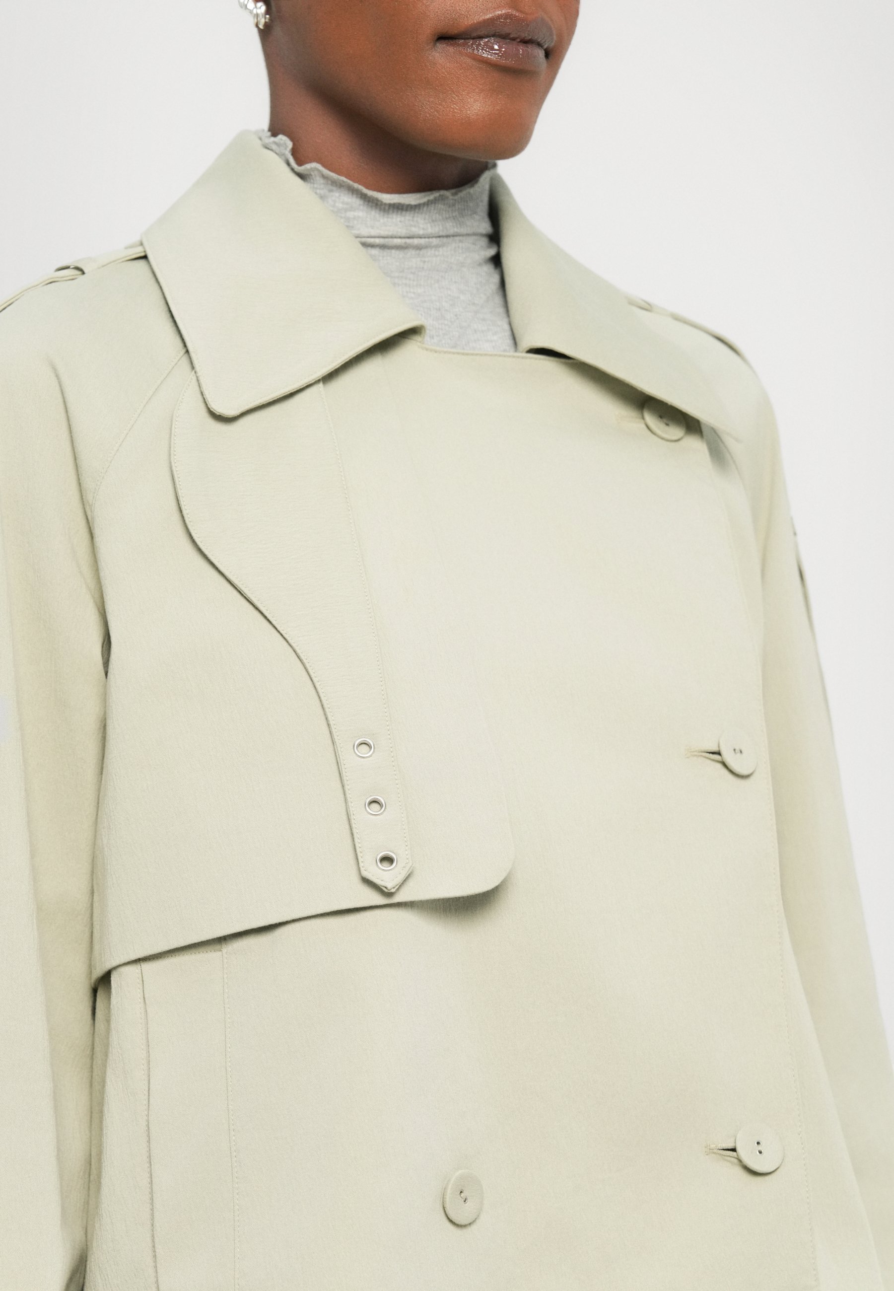 Trench-coat court YASMIN de Proenza Schouler White Label - Veste légère - Sauge