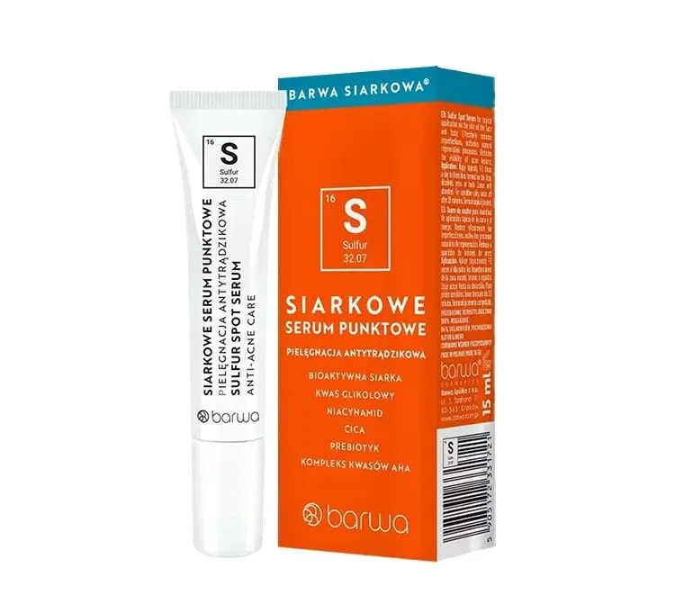 Barwa Siarkowa Siarkowe serum punktowe