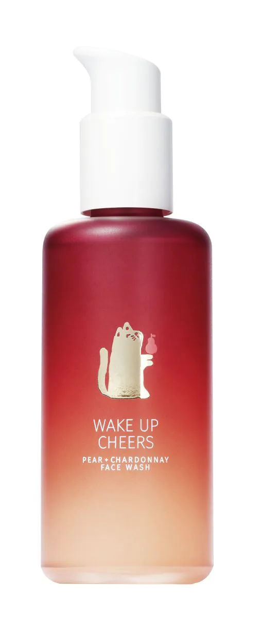 Yope Wake Up Cheers Żel do mycia twarzy, Charfonnay + Gruszka