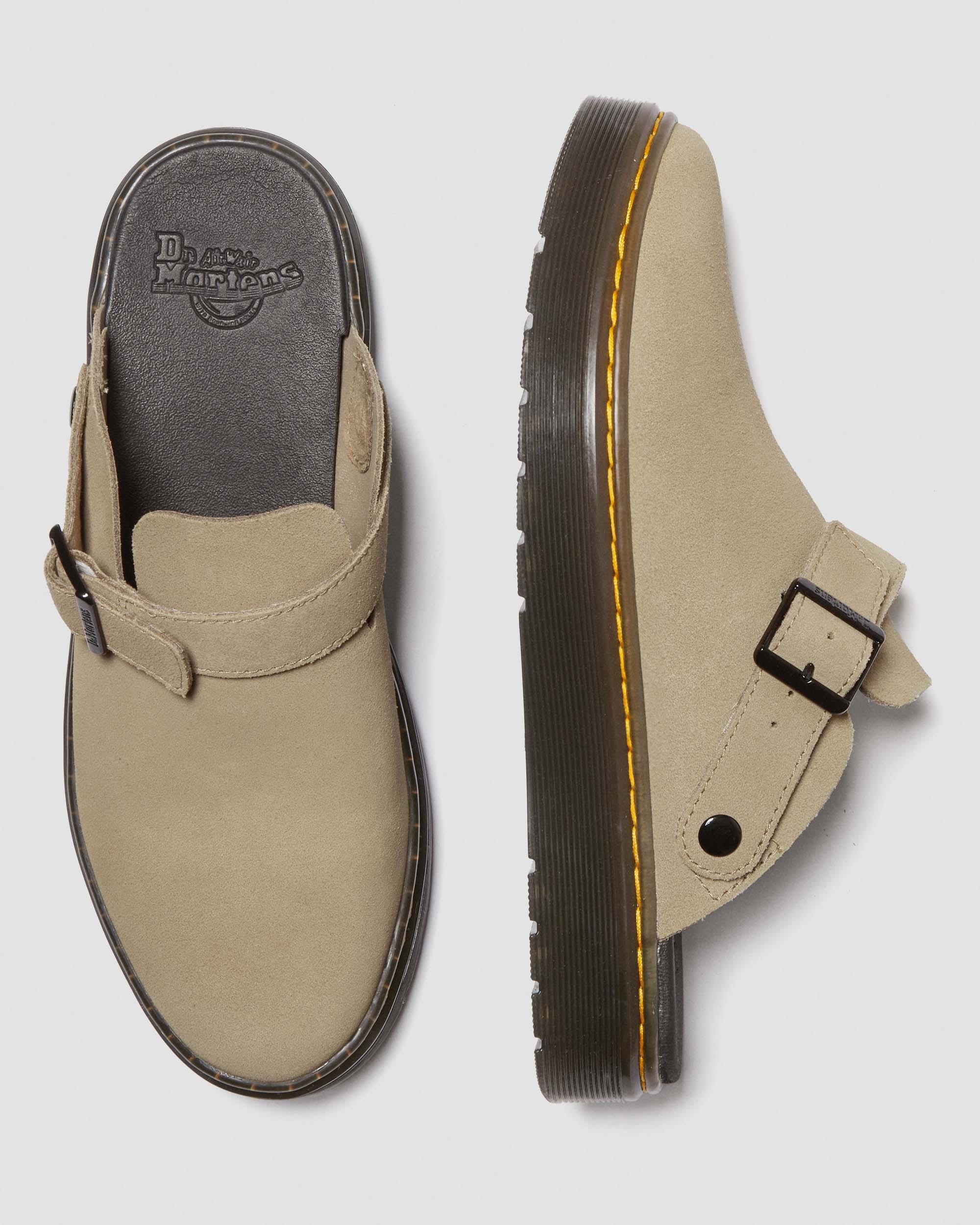 Carlson Suede Casual Slingback Mules
