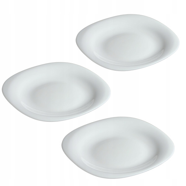 Kadax Talerz Deserowy 21cm Talerzyk Do Ciasta 3szt