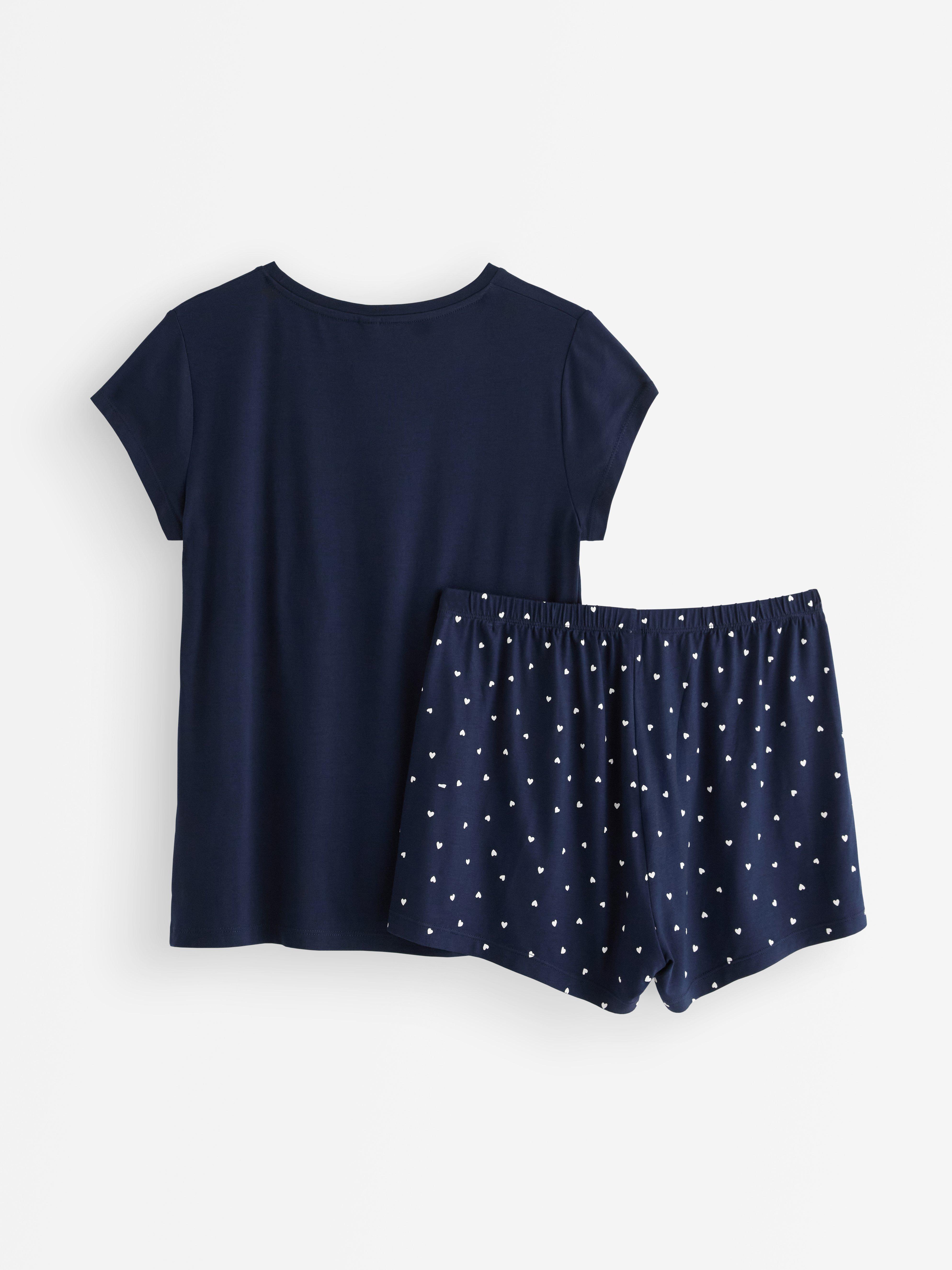 Pijamaset bleumarin