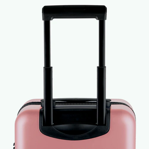 Cabaia Valise rigide 4 roues HND Pochette unie rose