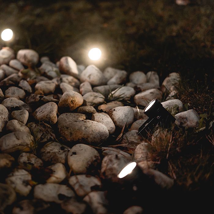 Projecteurs solaires EZIlight® Solar multi spot - 2 packs de 4 lampes