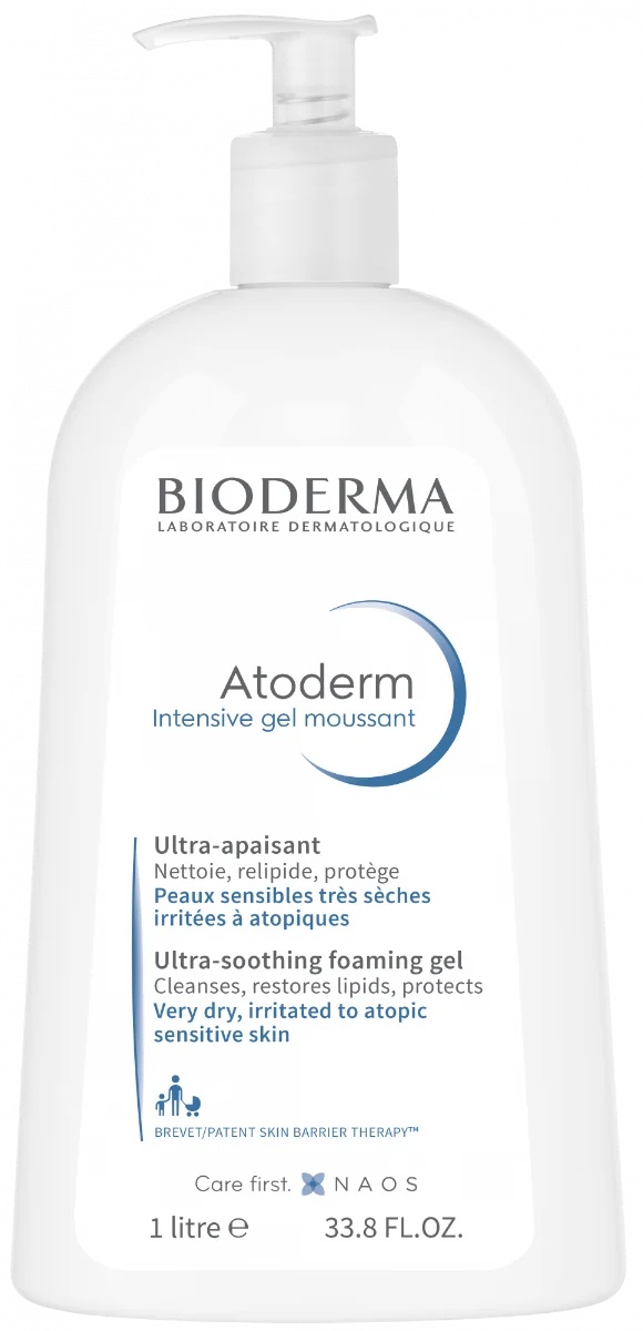 BIODERMA Bioderma Atoderm Intensive Gel Moussant 500 ml milde reinigingsgel