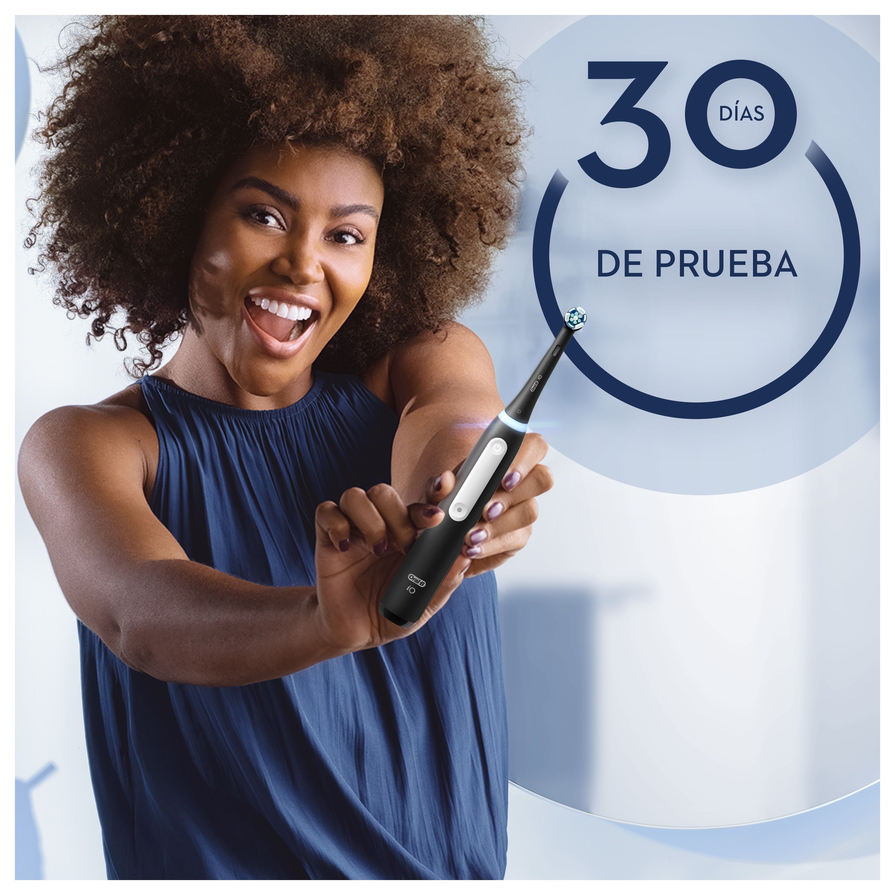 iO 3S elektrická zubná kefka modrá Elektrické zubné kefky