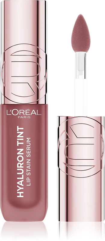 Batom líquido hidratante L'Oréal Paris Hyaluron Tint Lip Stain Serum