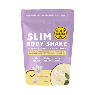 GOLDNUTRITION Funkcionális fehérjeturmix Vanília Slim Body 300g 300g