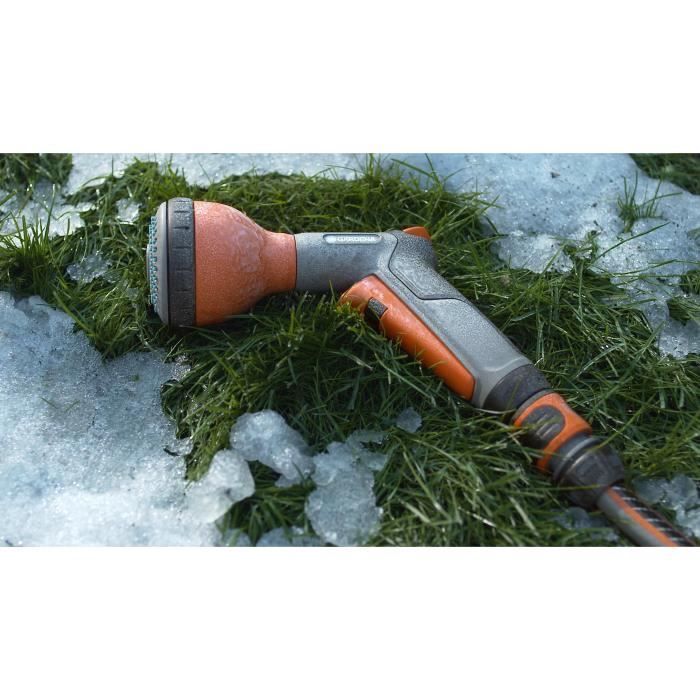Pistola multiuso GARDENA Classic – Proteção anticongelante – Sistema original GARDENA – Jatos múltiplos – 2 anos de garantia