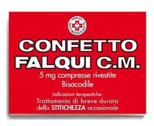 FALQUI Confetto Falqui CM 5 mg Bisacodyl 20 comprimés Constipation