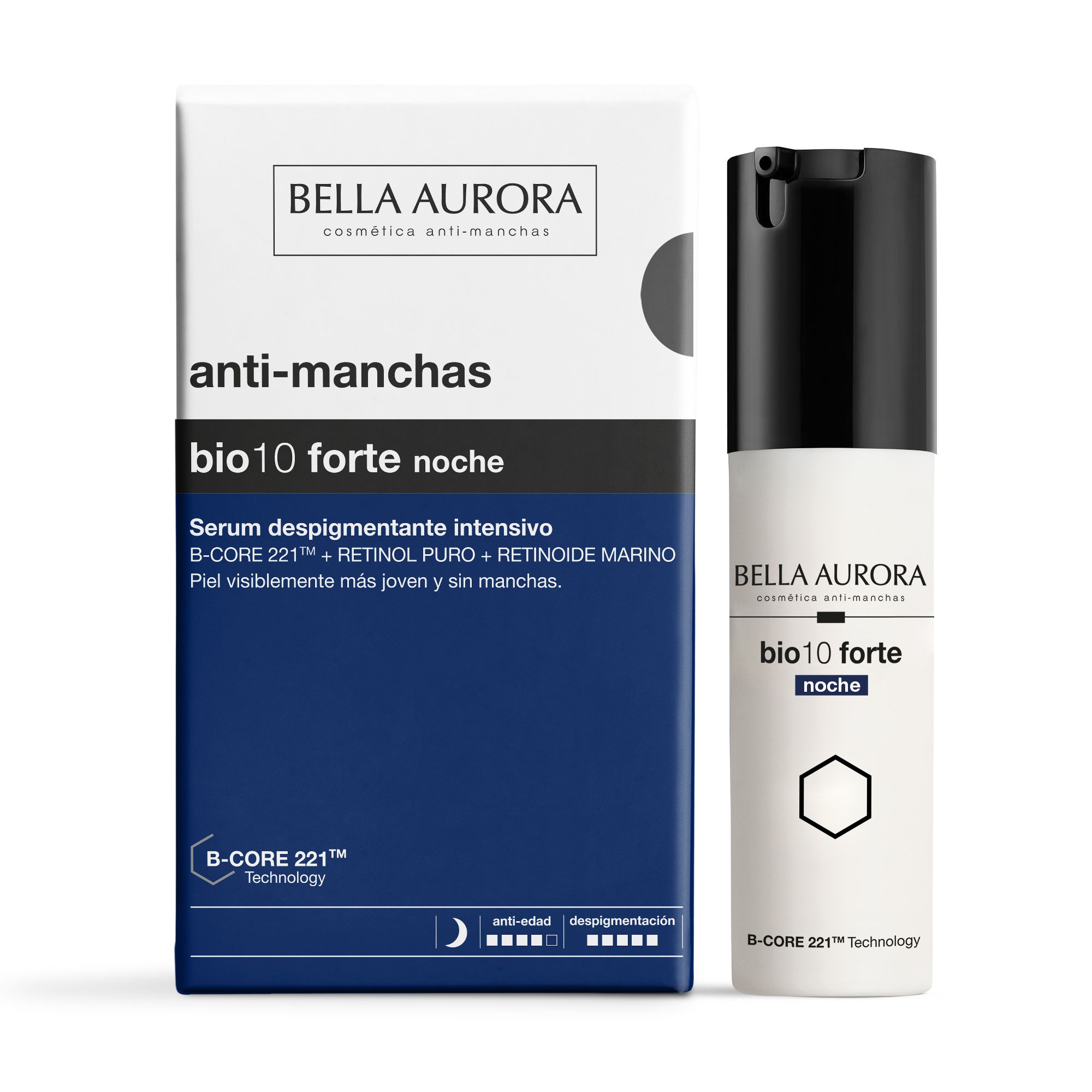 Bio10 Forte Night Intenzívne depigmentačné sérum Séra