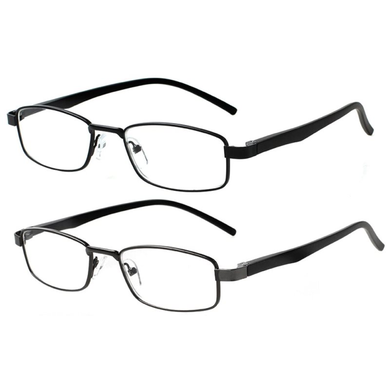 4er-Pack okulary do czytania zawias sprezynowy Design mezczyni i kobiety czytnik wysokiej rozdzielczosci dioptrii +