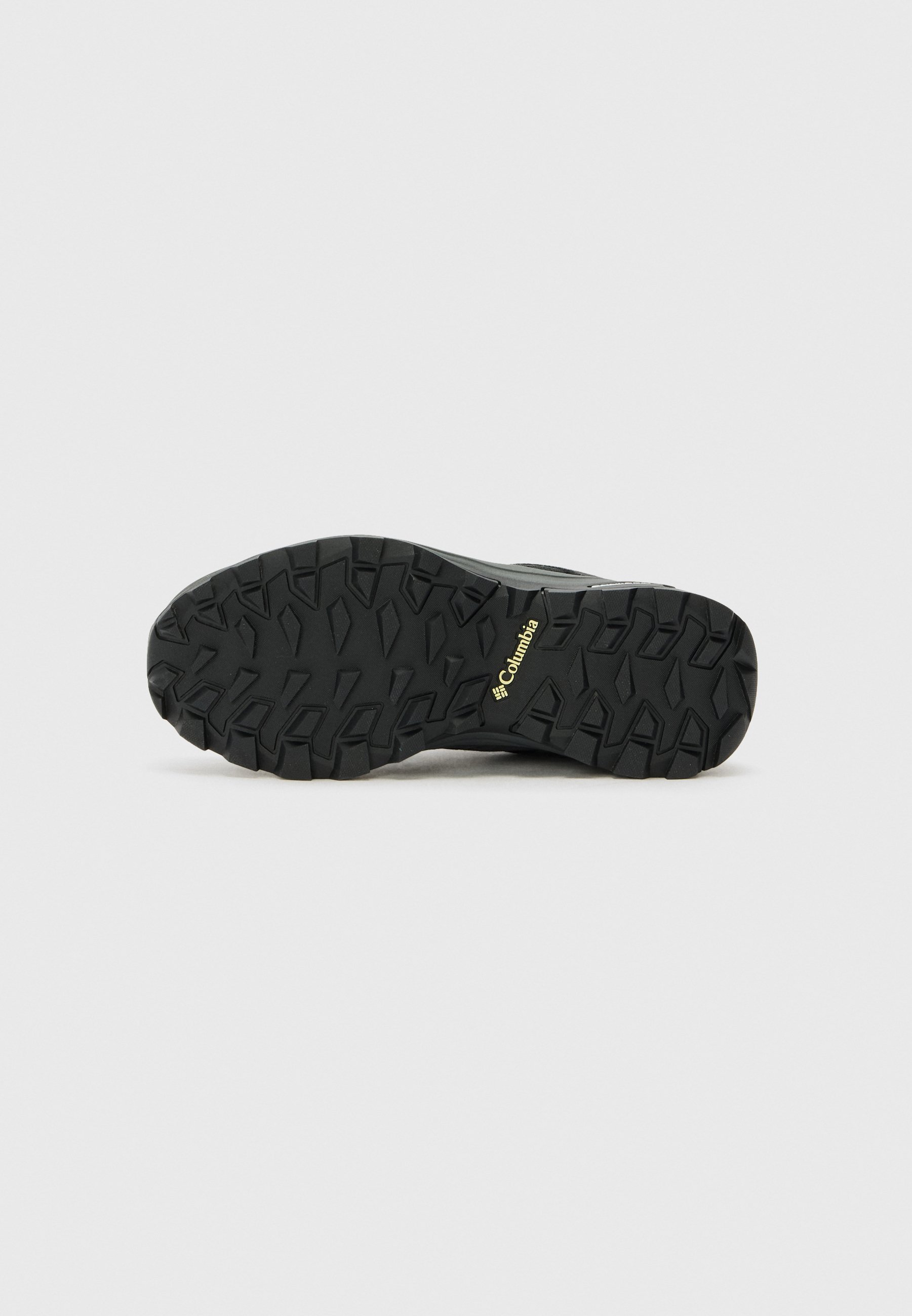 Columbia REDMOND - Scarpe da trekking - nero/grigio limone