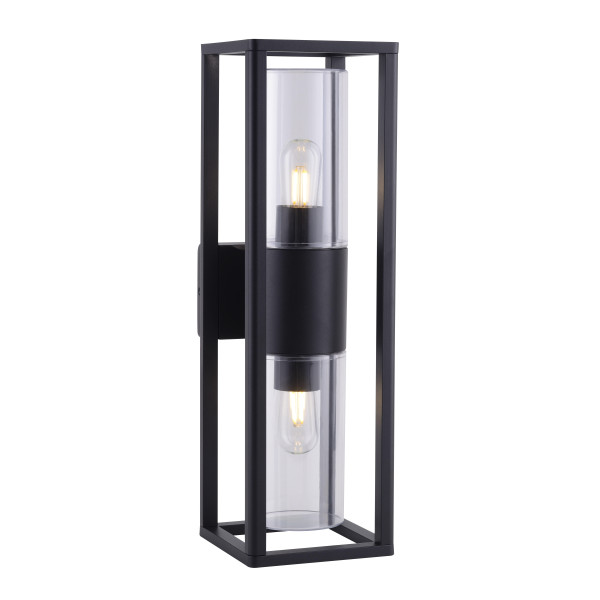 Kinkiet ogrodowy Germina góra dół lampa zewnętrzna nowoczesna 1szt.