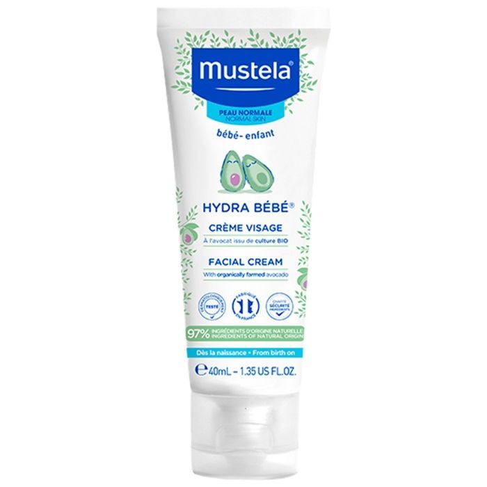 Mustela Hydra Bébé Face Cream - 40ml - Moisturizing - Normal Skin - Unisex