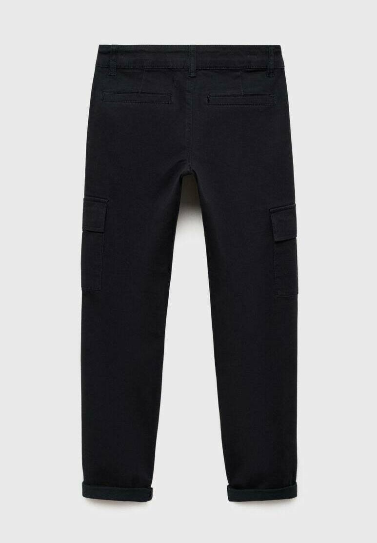 Mango Kids cargobroek - zwart