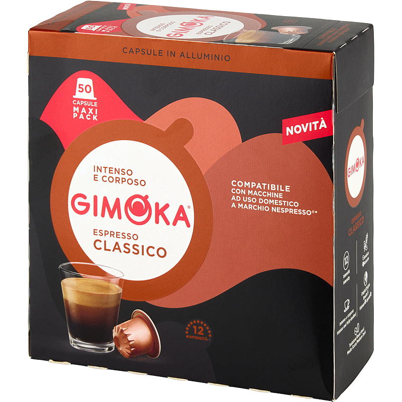 Gimoka kaffekapslar 50 st. Gimoka Classico