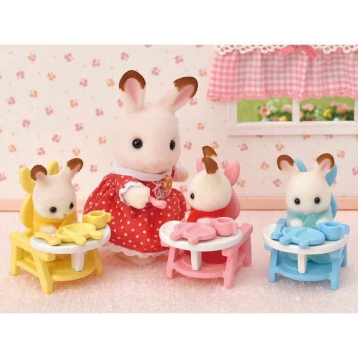 Bambola e accessori per la cameretta dei gemelli coniglietti di cioccolato - SYLVANIAN FAMILIES - Giallo - Per bambini