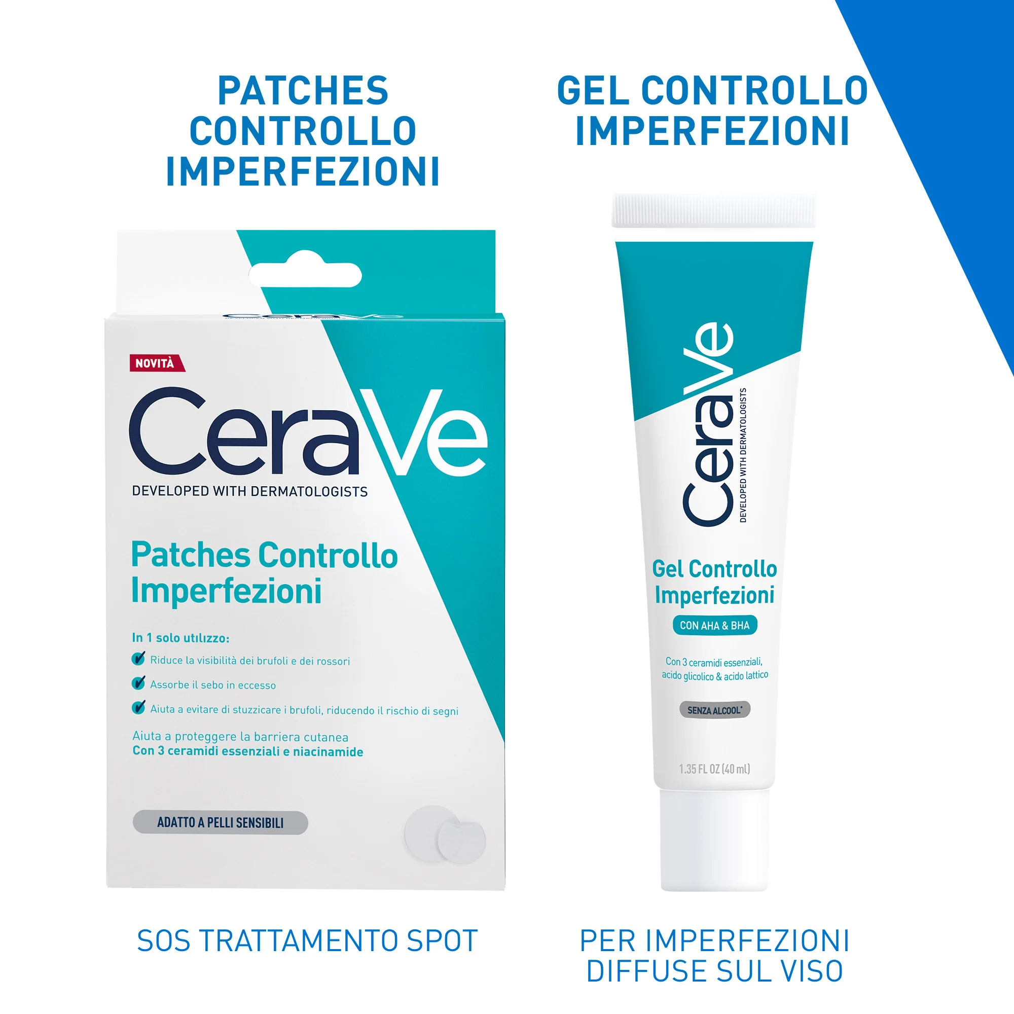 Detergenti Patches Controllo Imperfezioni - Cerotti Purificanti