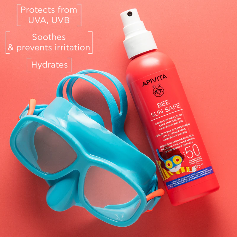 Apivita Bee Sun Safe Kids Spray SPF50 Sonnenschutzmittel für Kinder SPF 50