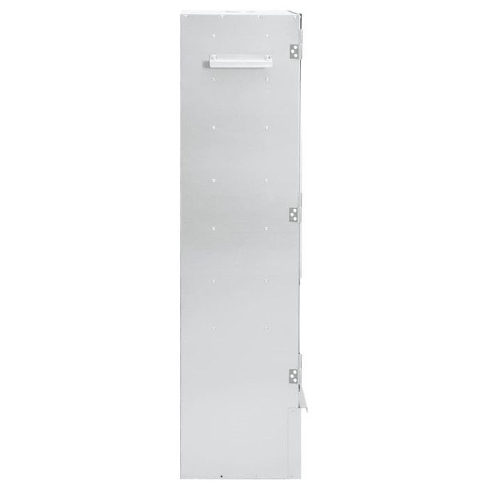 BBQ smoker oven, cold smoke generator, galvanized steel