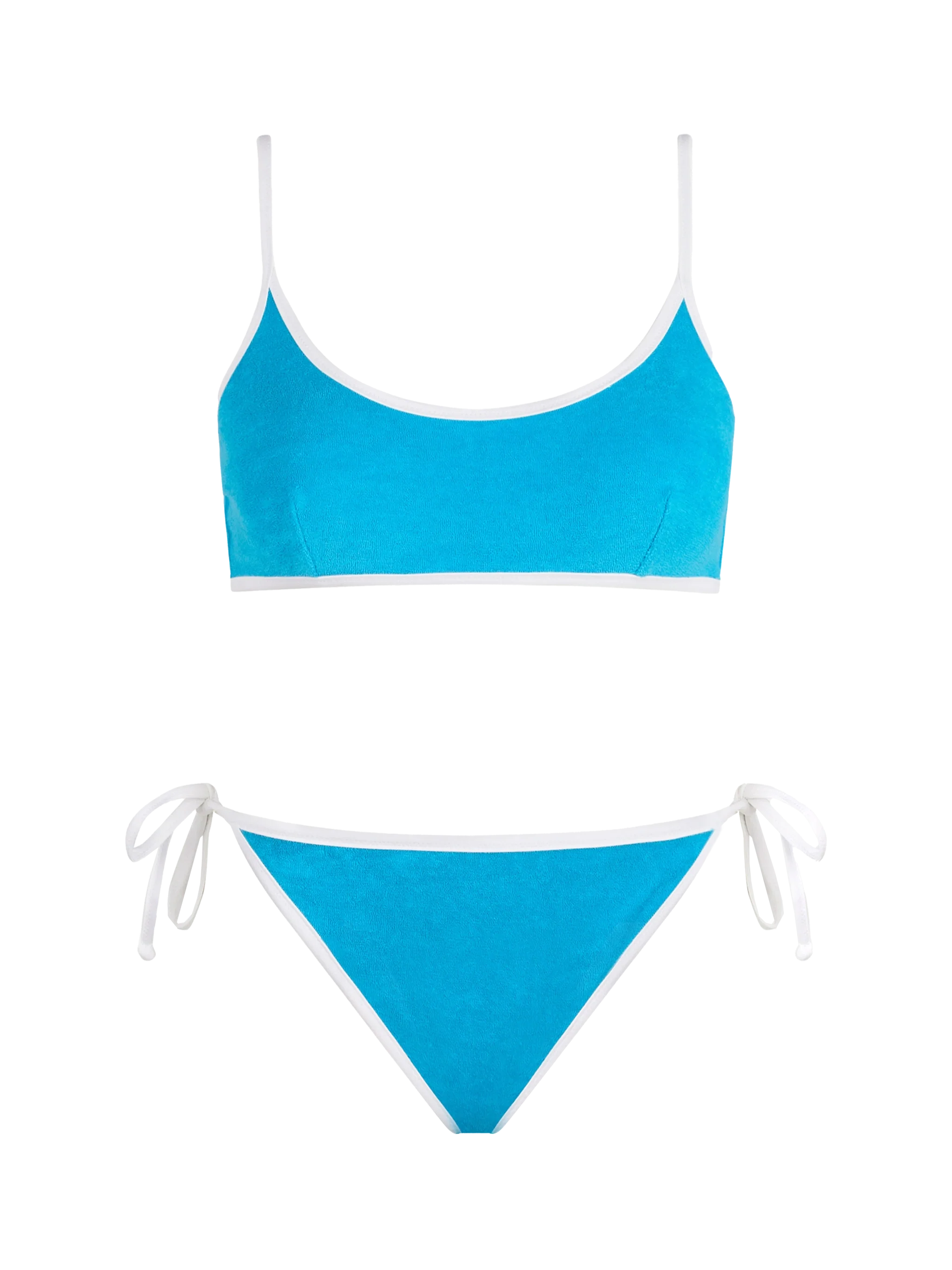 Judy Virgo damesbikini met sponsbeha en afwerking