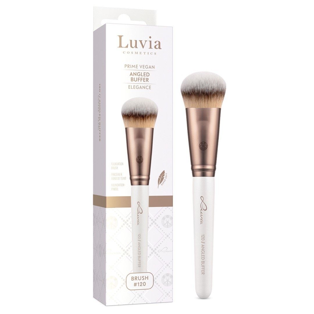 Štetec na podkladovú bázu Luvia 120 // Angled Buffer – Prime Vegan Elegance – 1 kus